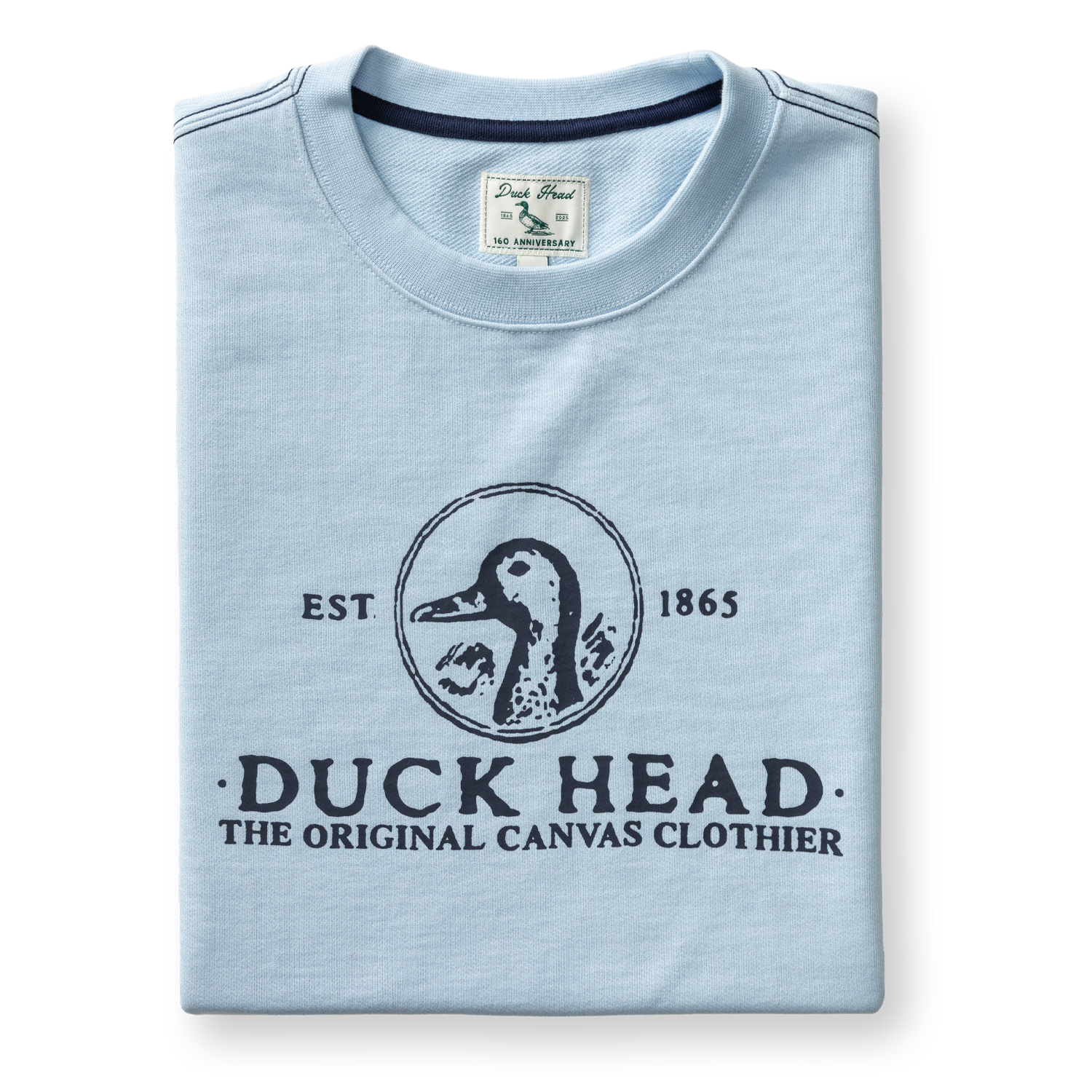 Duck Head French Terry Crewneck Sweatshirt - 160th Anniversary Edition