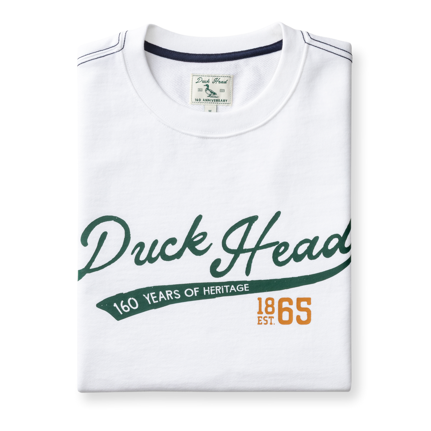 Duck Head French Terry Crewneck Pullover - 160th Anniversary Edition