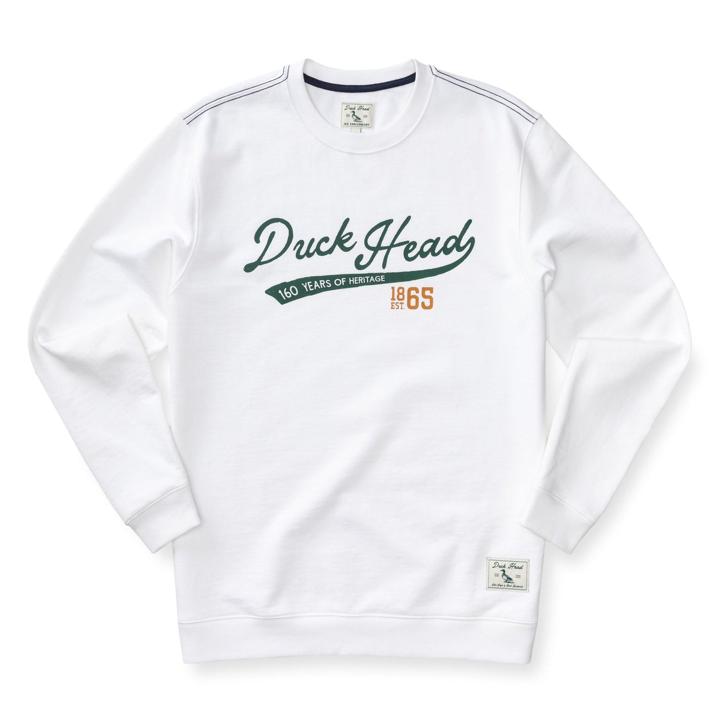 Duck Head French Terry Crewneck Pullover - 160th Anniversary Edition