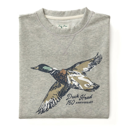 Duck Head French Terry Crewneck Pullover - 160th Anniversary Edition