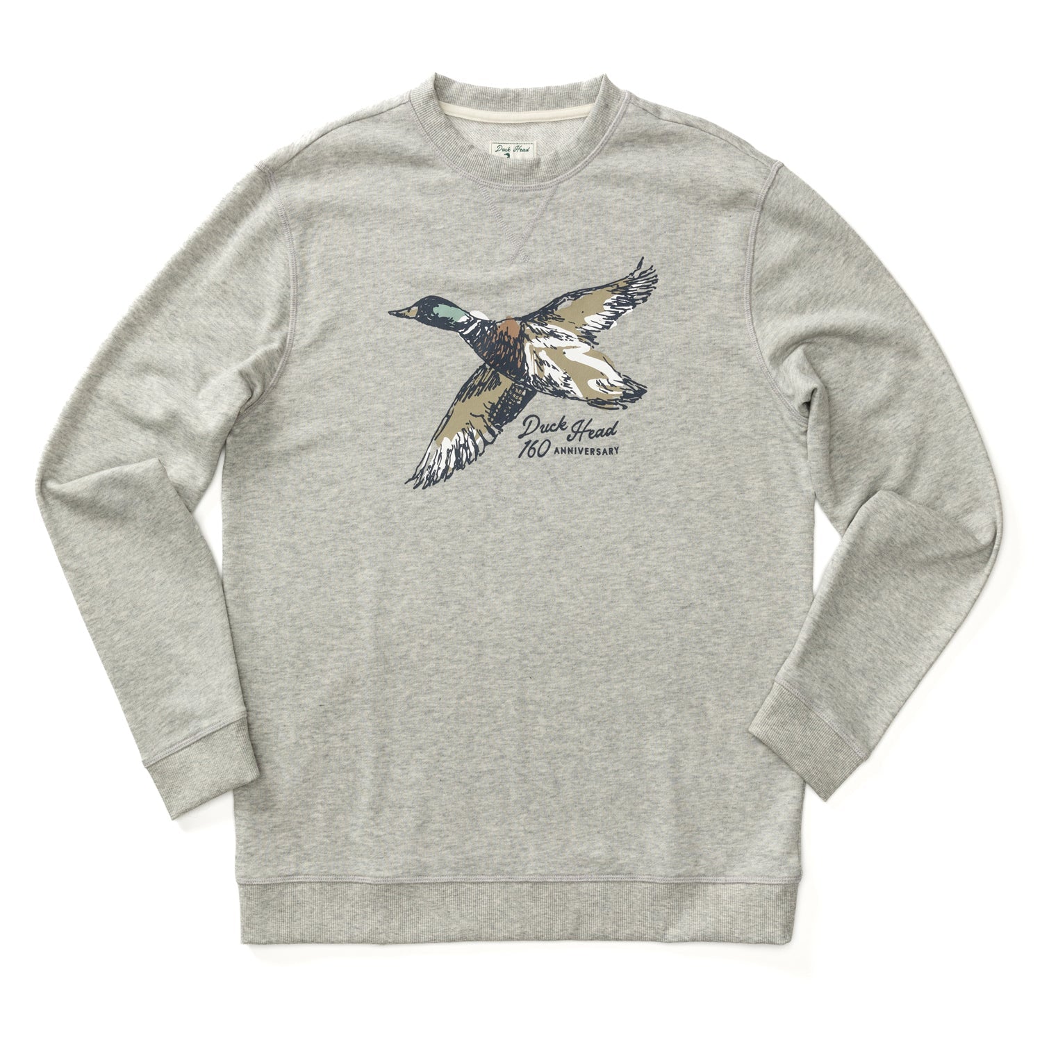Duck Head French Terry Crewneck Pullover - 160th Anniversary Edition