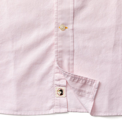 Duck Head Cotton Oxford Sport Shirt - Morris Solid - Pale Pink