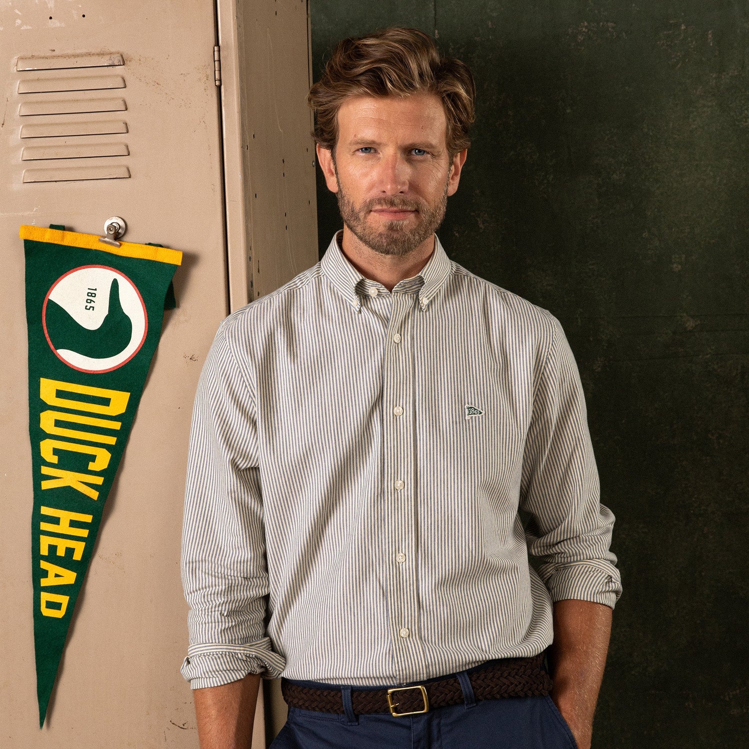 Duck Head Cotton Oxford Sport Shirt - 160th Anniversary Edition