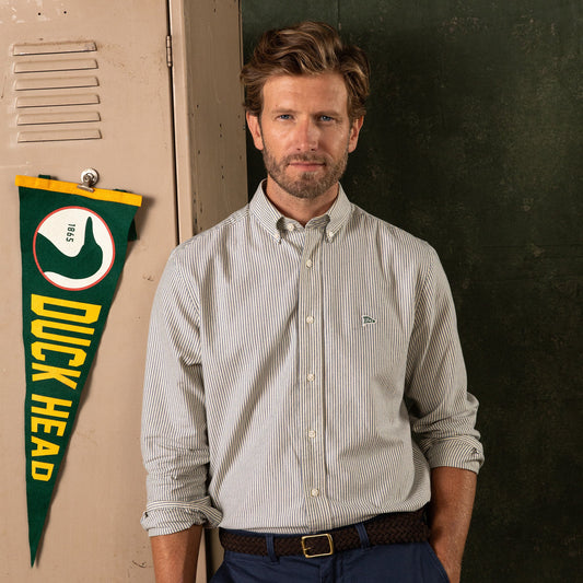 Duck Head Cotton Oxford Sport Shirt - 160th Anniversary Edition