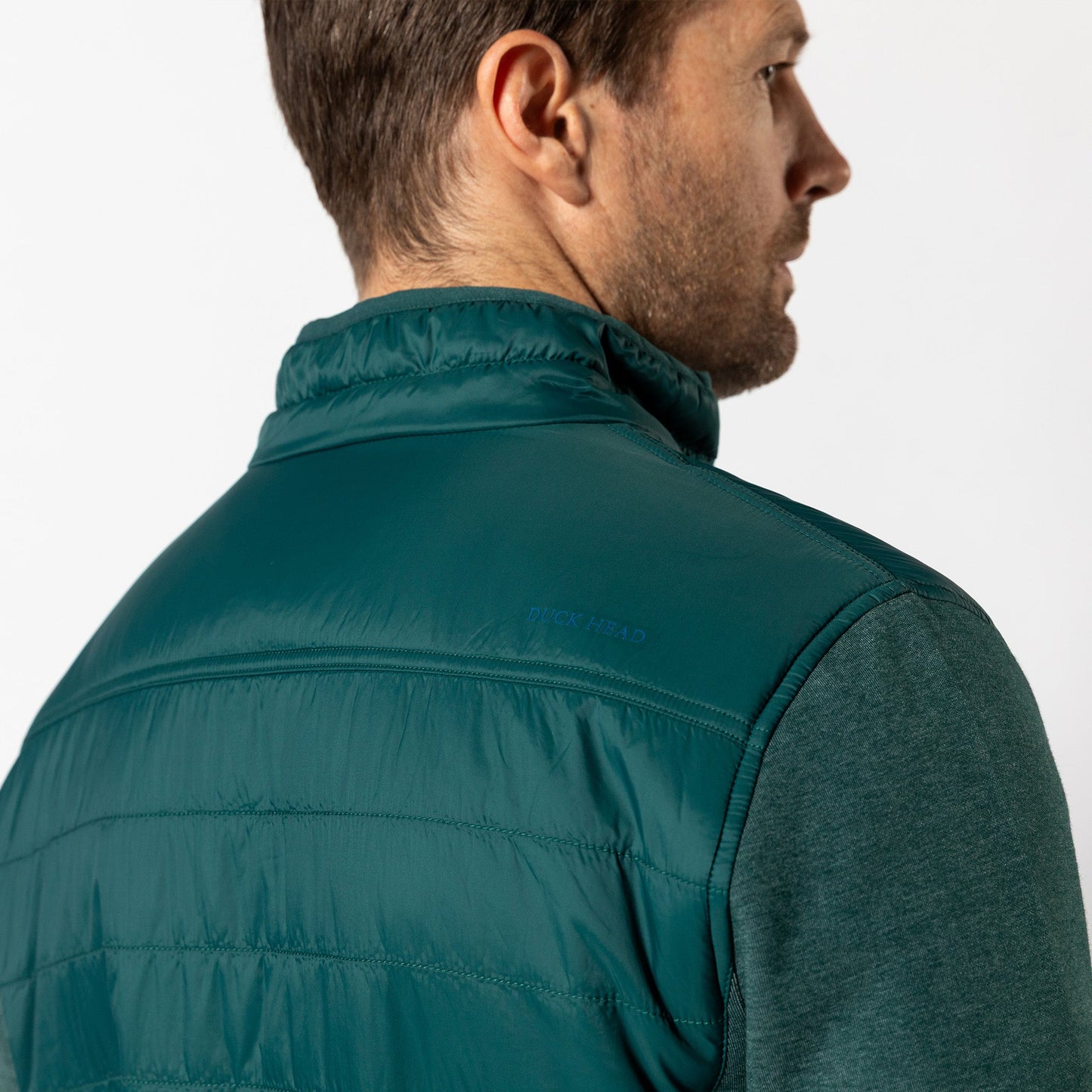 Duck Head Ridgeland Performance Quilted Jacket - Emerald Green
