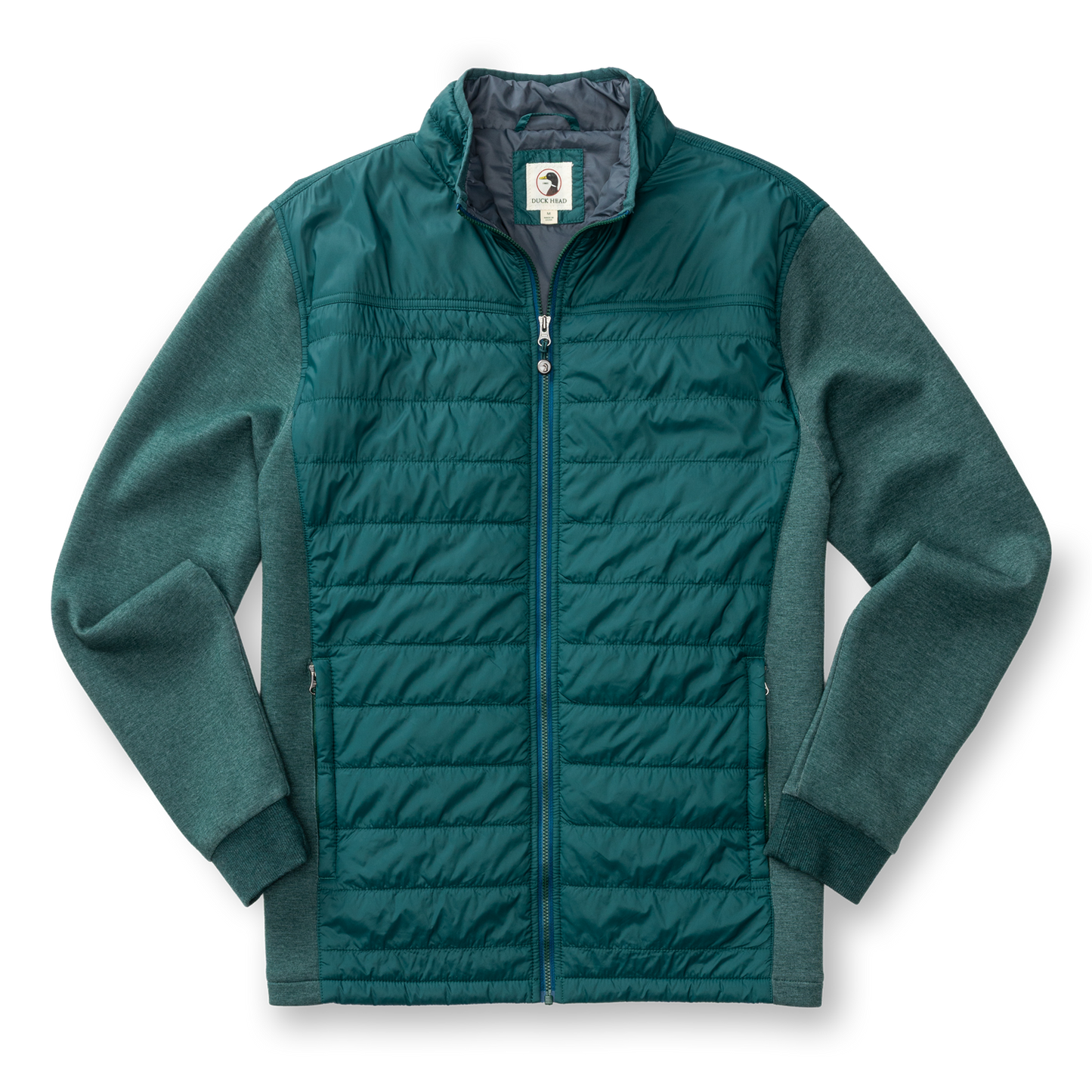 Duck Head Ridgeland Performance Quilted Jacket - Emerald Green