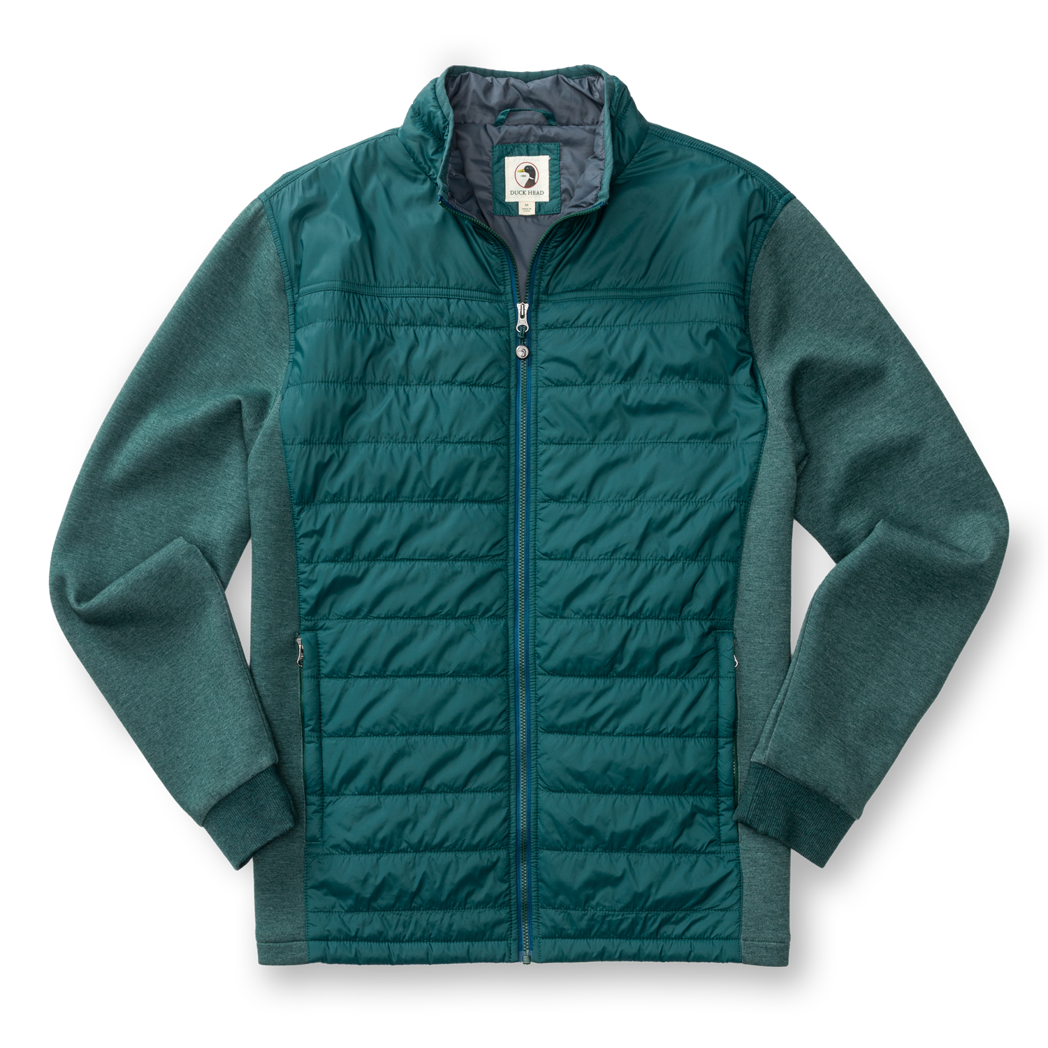 Duck Head Ridgeland Performance Quilted Jacket - Emerald Green