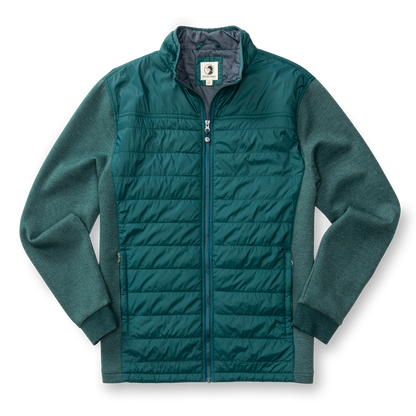 Duck Head Ridgeland Performance Quilted Jacket - Emerald Green
