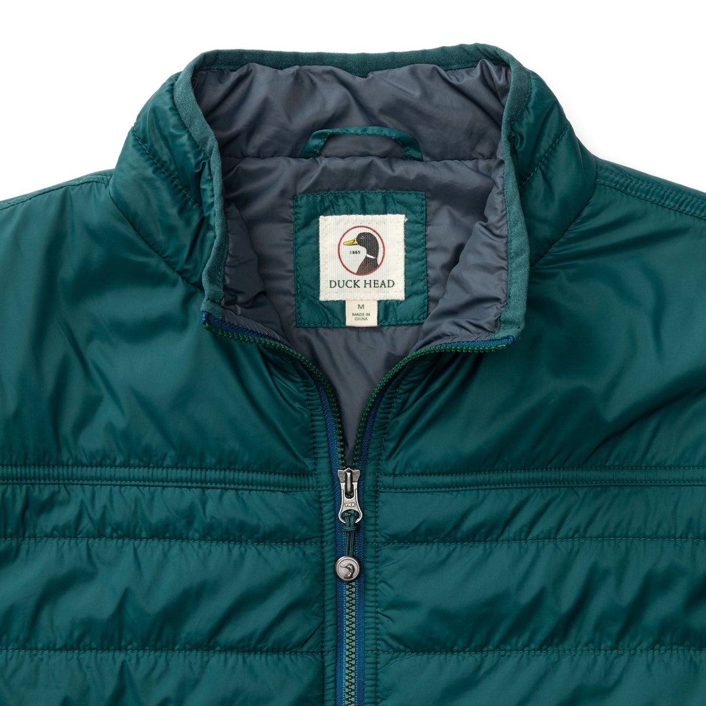 Duck Head Ridgeland Performance Quilted Jacket - Emerald Green