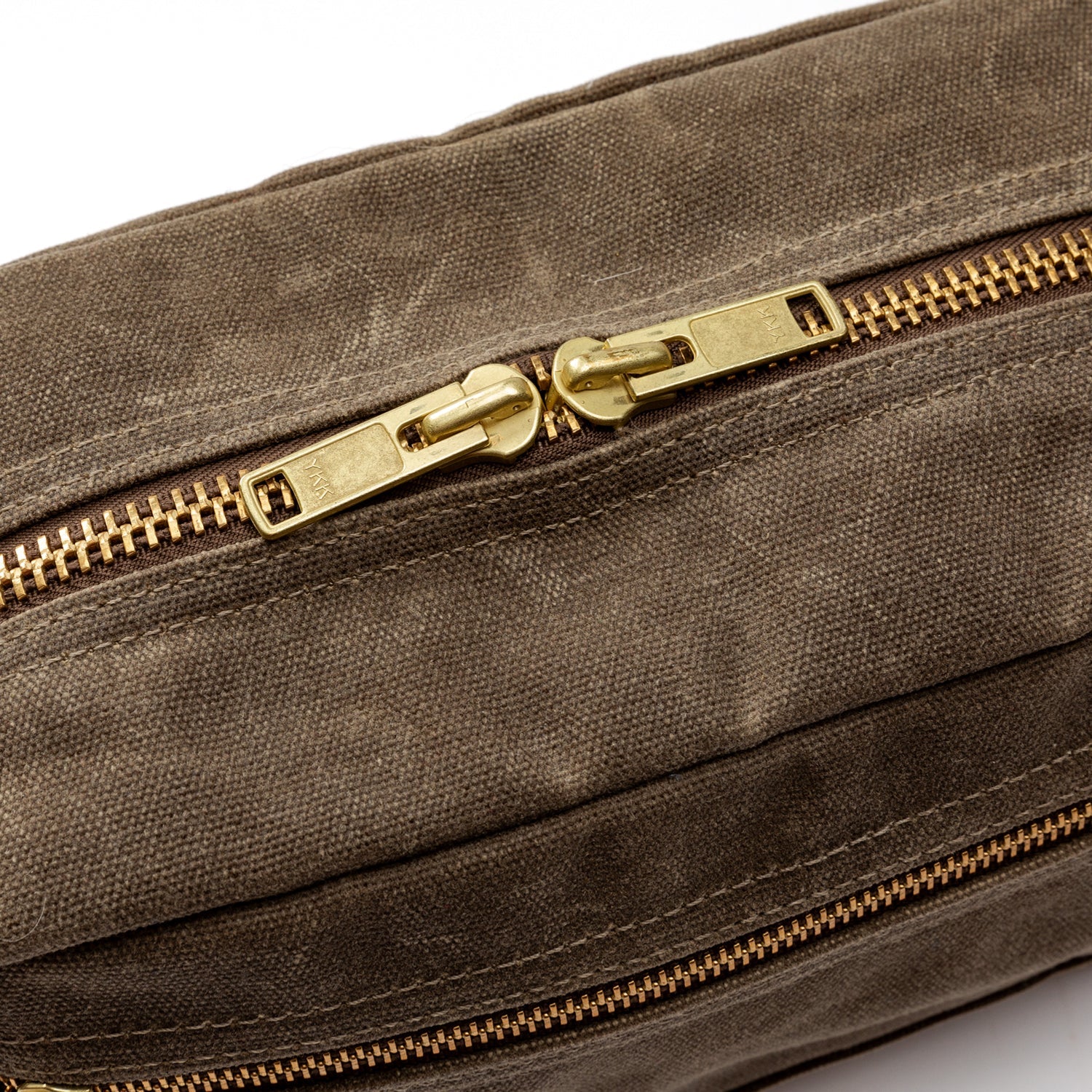 Duck Head Waxed Canvas Dopp Kit - Field Brown