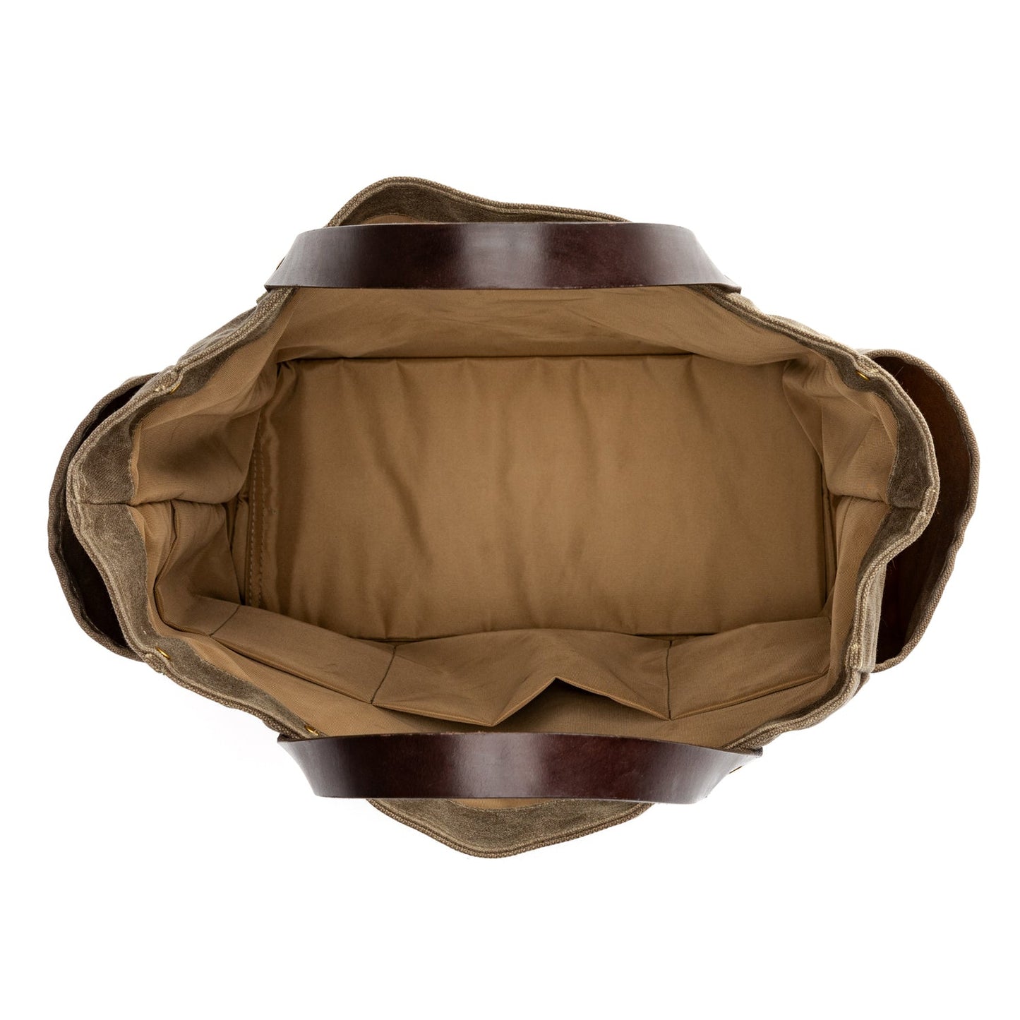 Duck Head Waxed Canvas Tote - Field Brown