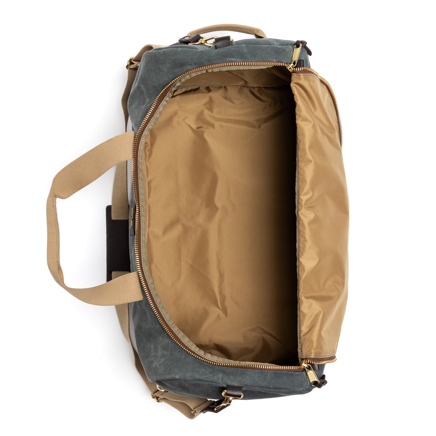 Duck Head Waxed Canvas Weekender Bag - Charcoal