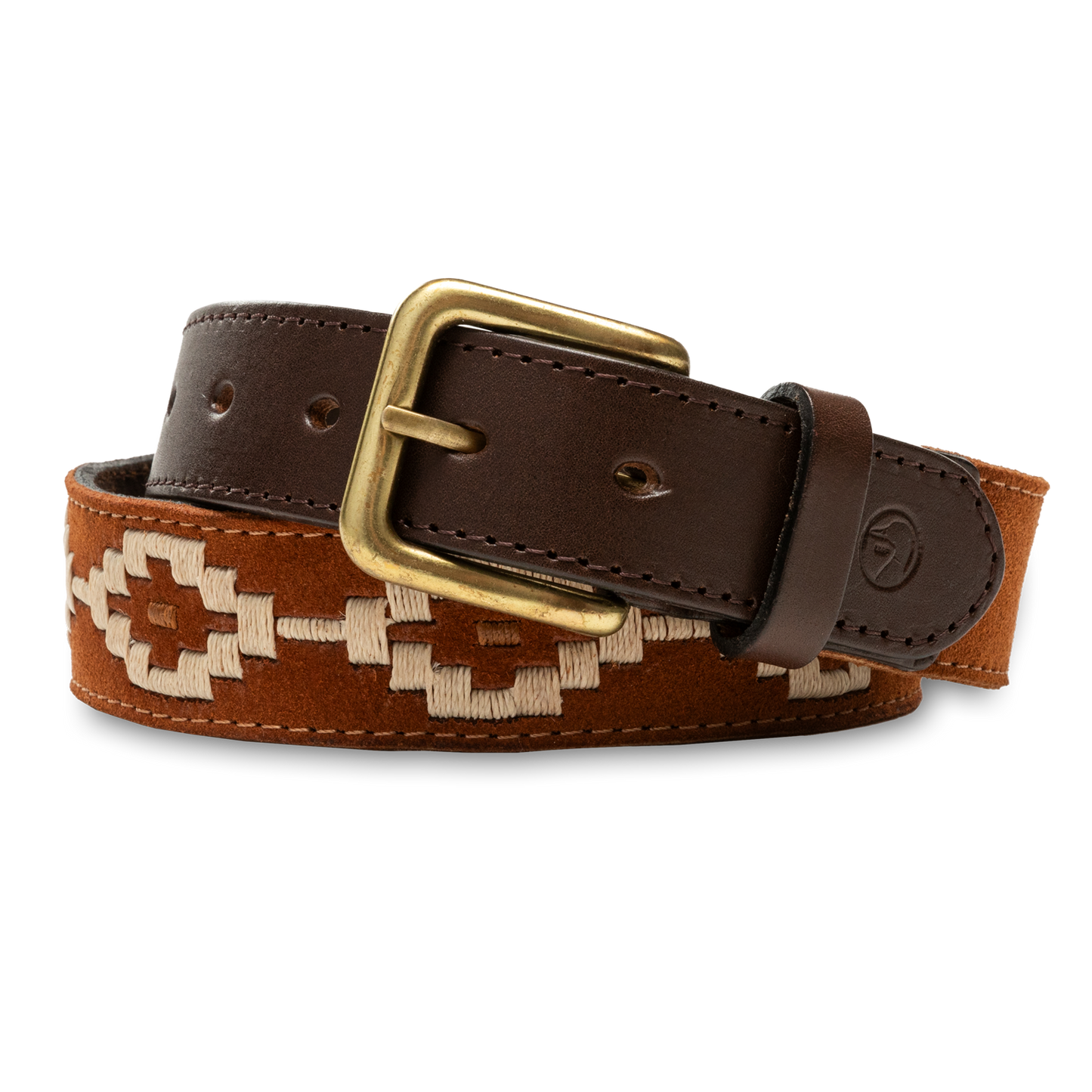 Duck Head Suede Polo Belt - Tan