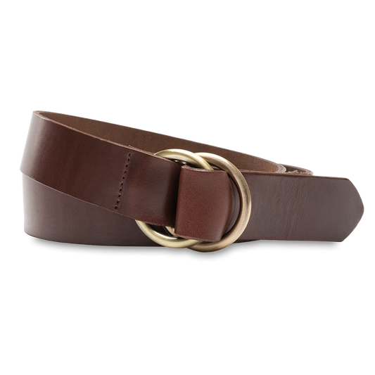 Duck Head Leather O-Ring Belt