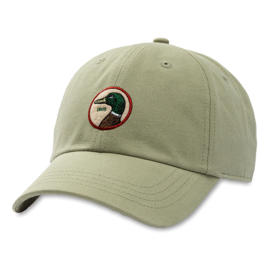 Duck Head Circle Patch Canvas Hat - Sprout