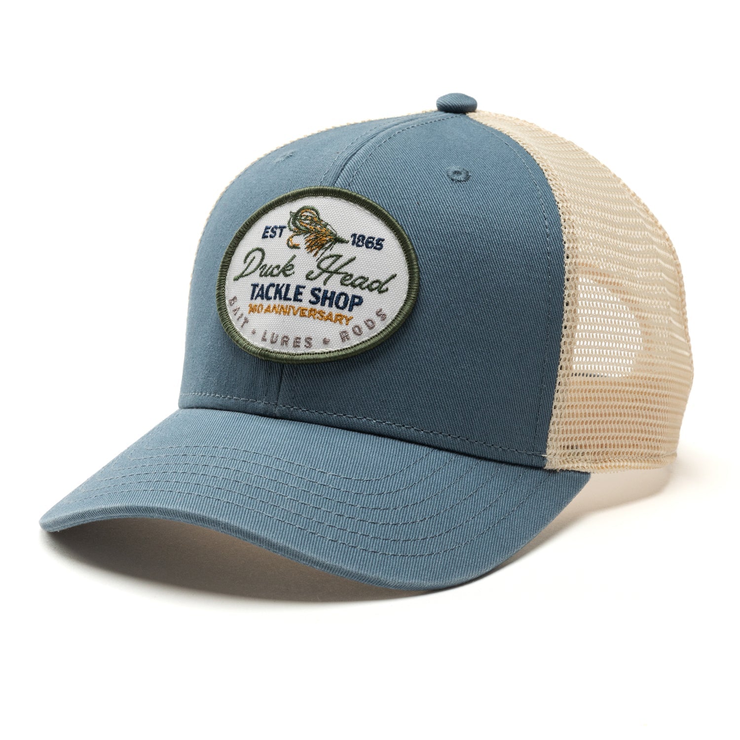 Duck Head Tackle Shop Twill Trucker Hat - 160th Anniversary Edition