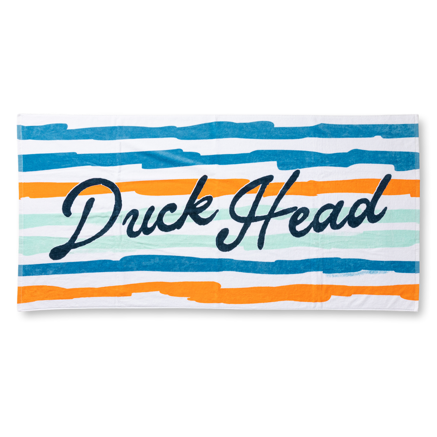 Duck Head Painterly Stripe Beach Towel - Multi