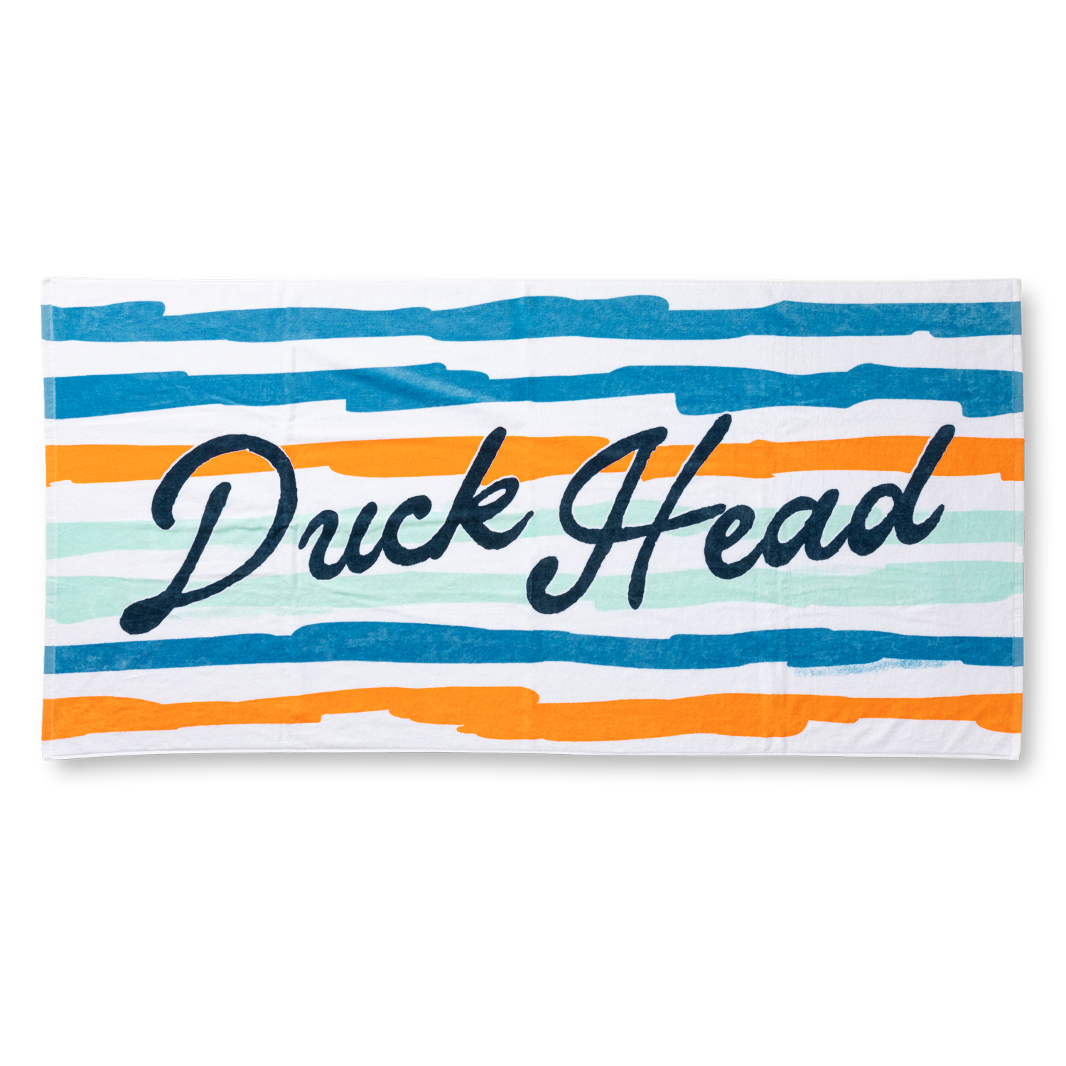Duck Head Painterly Stripe Beach Towel - Multi