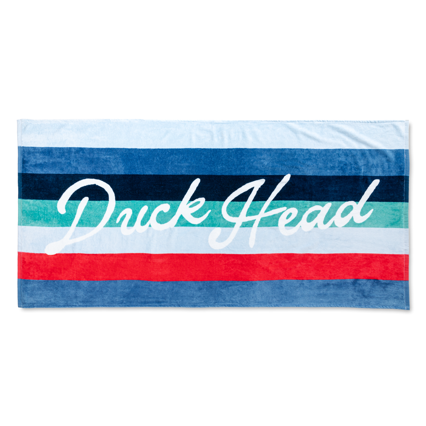 Duck Head Script Beach Towel