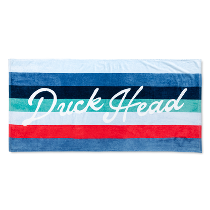 Duck Head Script Beach Towel