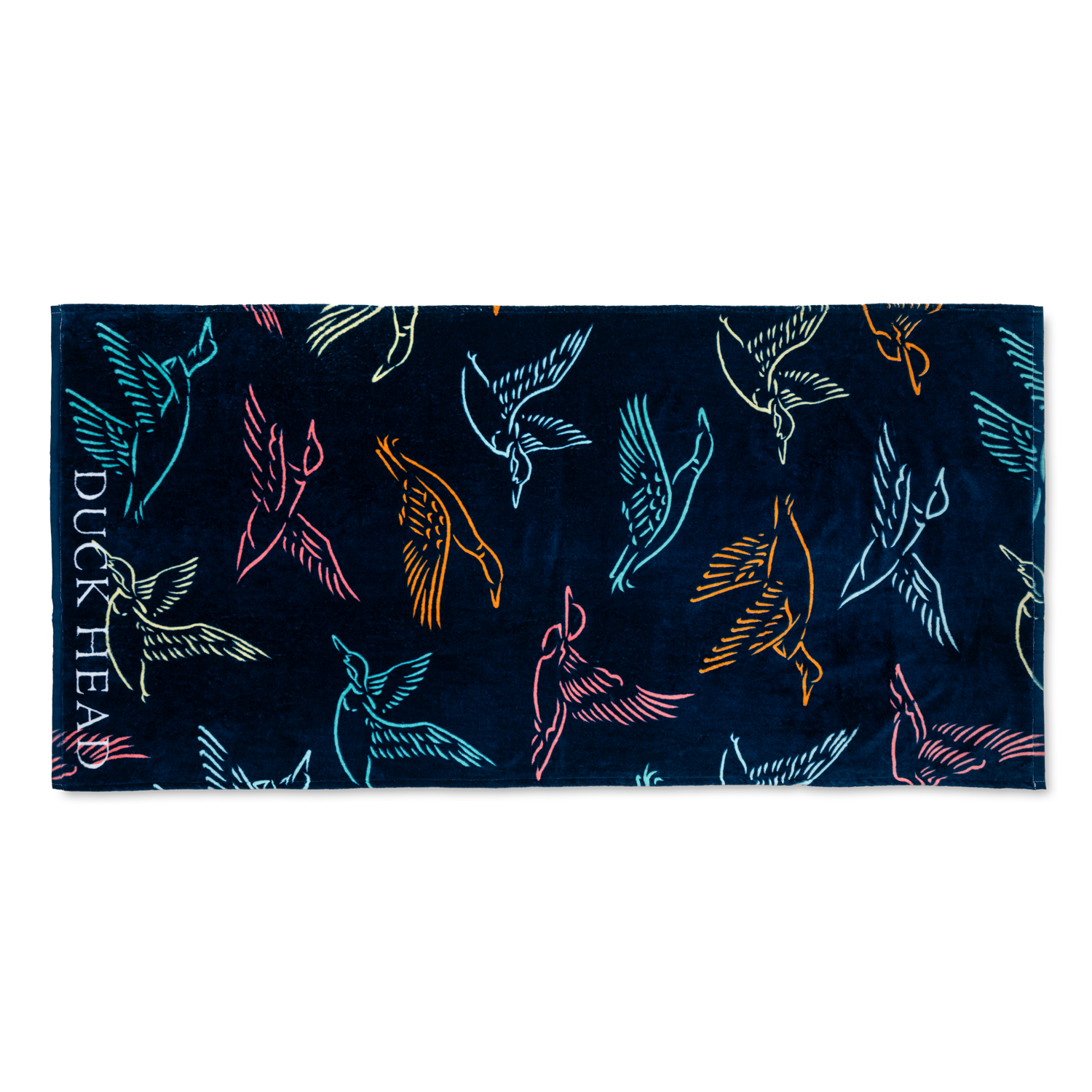 Duck Head Flying Mallard Beach Towel