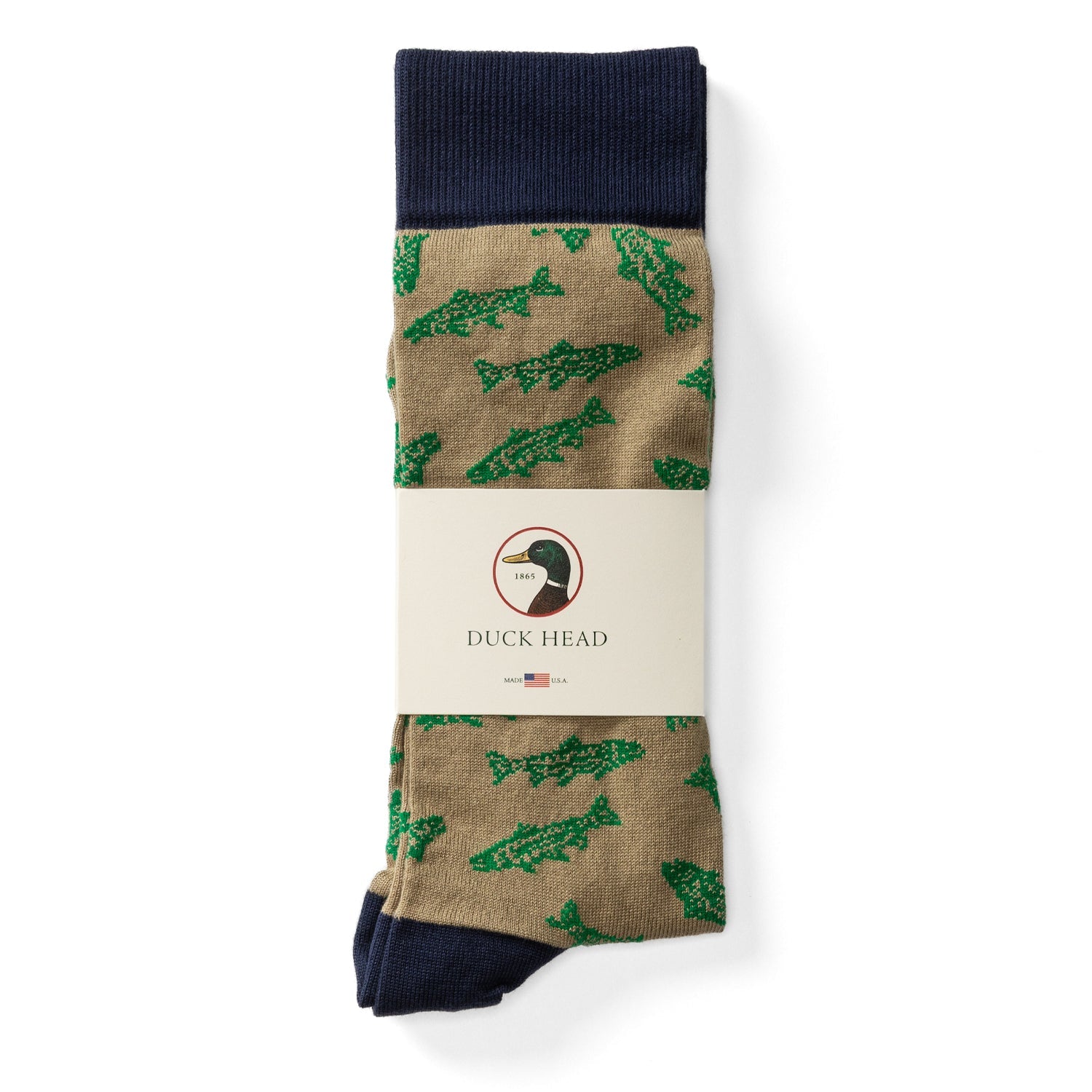 Duck Head Trout Sock - Khaki