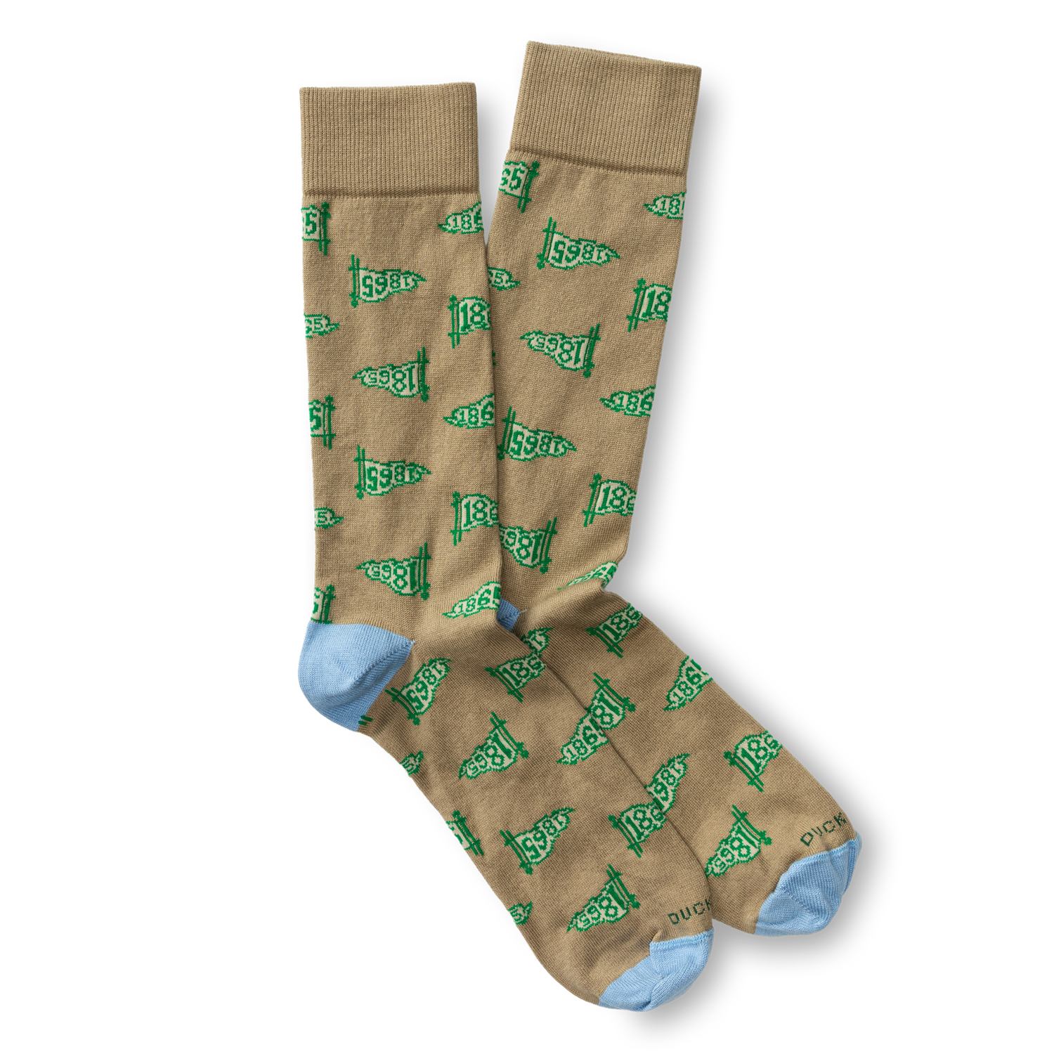 Duck Head 1865 Pennant Sock - Khaki