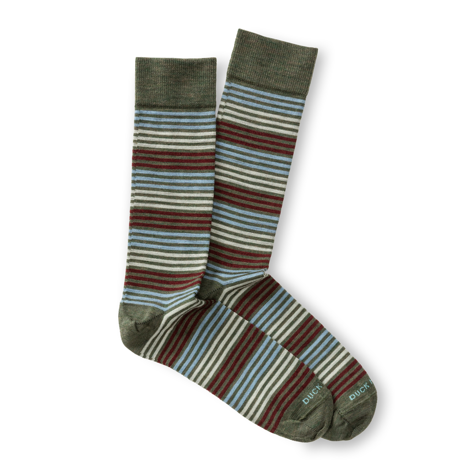 Duck Head Everyday Chino Sock - Duck Green Heather