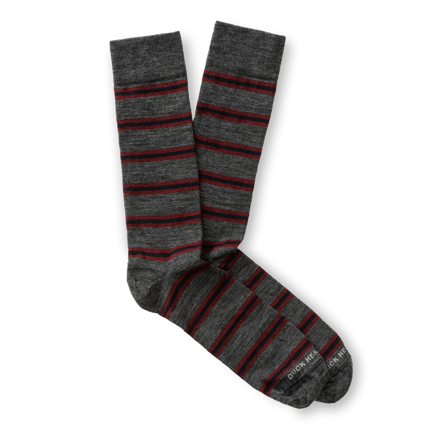 Duck Head Everyday Chino Sock - Heather Grey