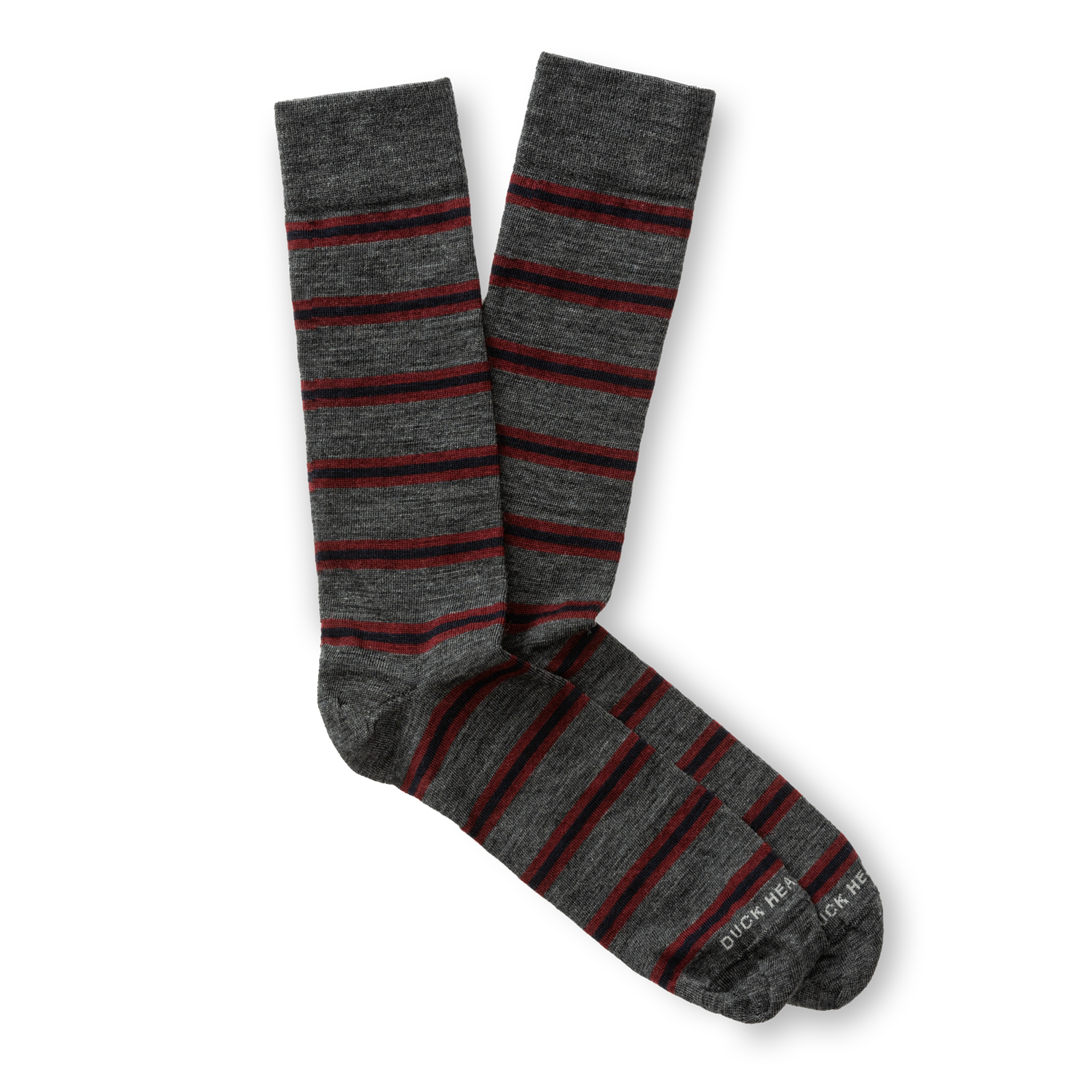 Duck Head Everyday Chino Sock - Heather Grey