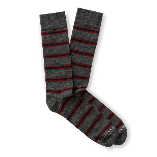 Duck Head Everyday Chino Sock - Heather Grey