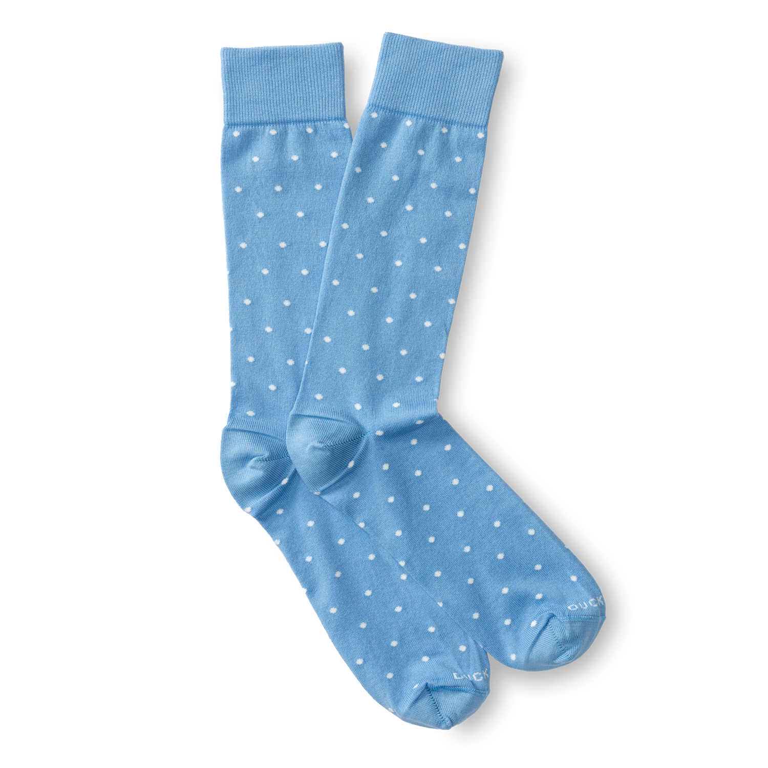 Duck Head Polka Dot Sock - Light Blue