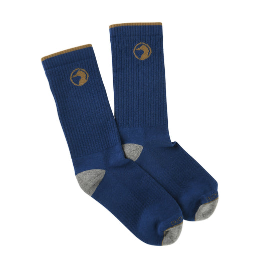Duck Head Logo Sock - Navy