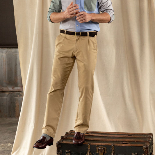 Duck Head Pleated Gold School Chino - 160th Anniversary Edition