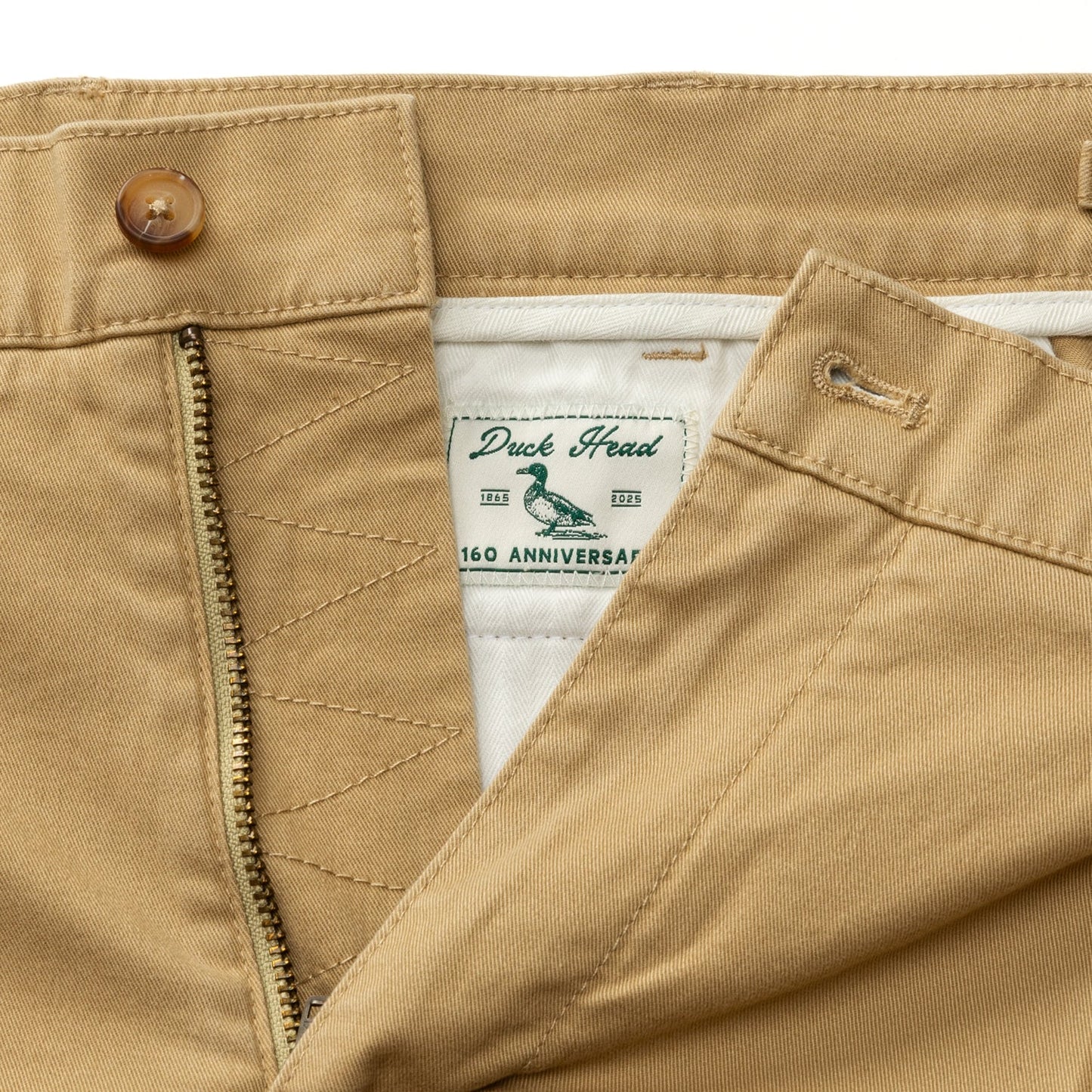 Duck Head Pleated Gold School Chino - 160th Anniversary Edition