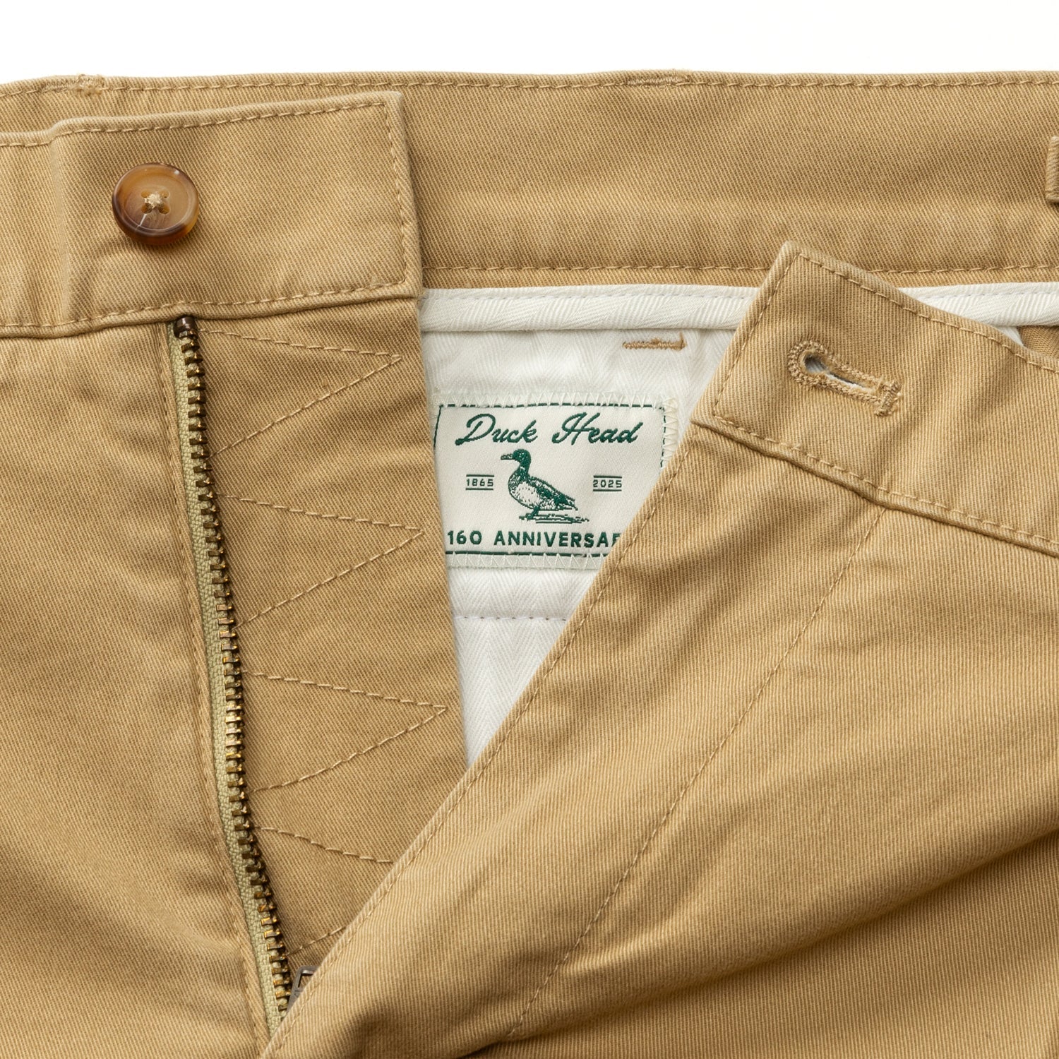 Duck Head Pleated Gold School Chino - 160th Anniversary Edition