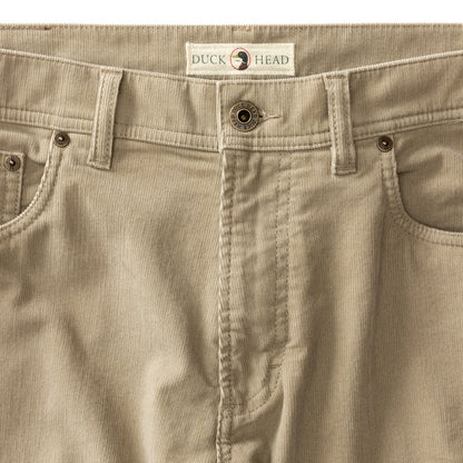Duck Head Holston Corduroy Five-Pocket - Khaki