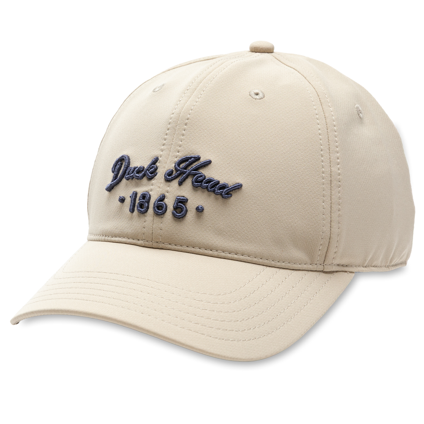 Duck Head 1865 Embroidery Performance Hat - Khaki
