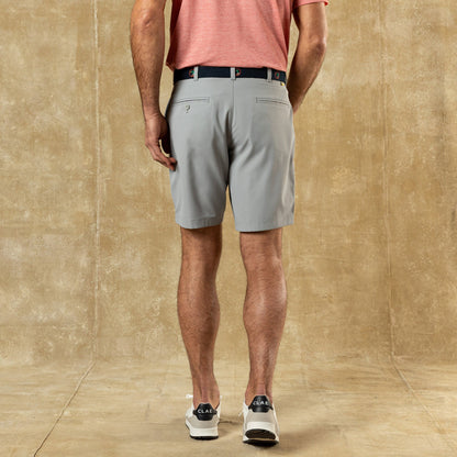 Duck Head 9" Long Drive Performance Short - Ultimate Gray