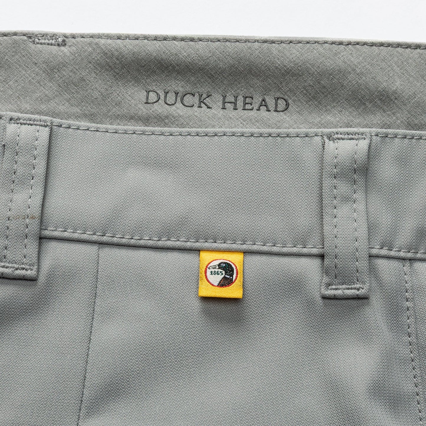 Duck Head 9" Long Drive Performance Short - Ultimate Gray