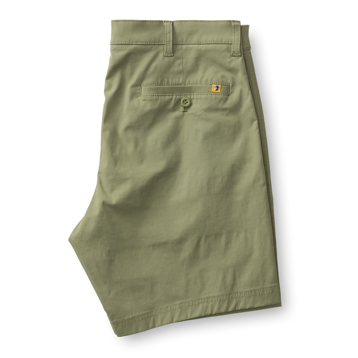 Duck Head 8" Harbor Performance Short - Oil Green