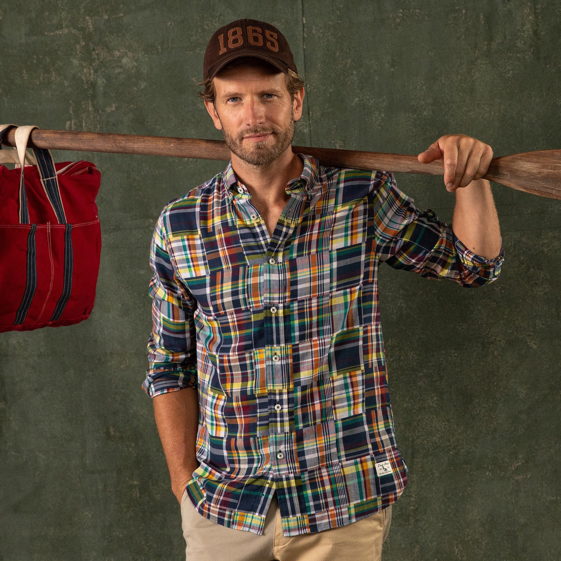 Duck Head Madras Sport Shirt - 160th Anniversary Edition