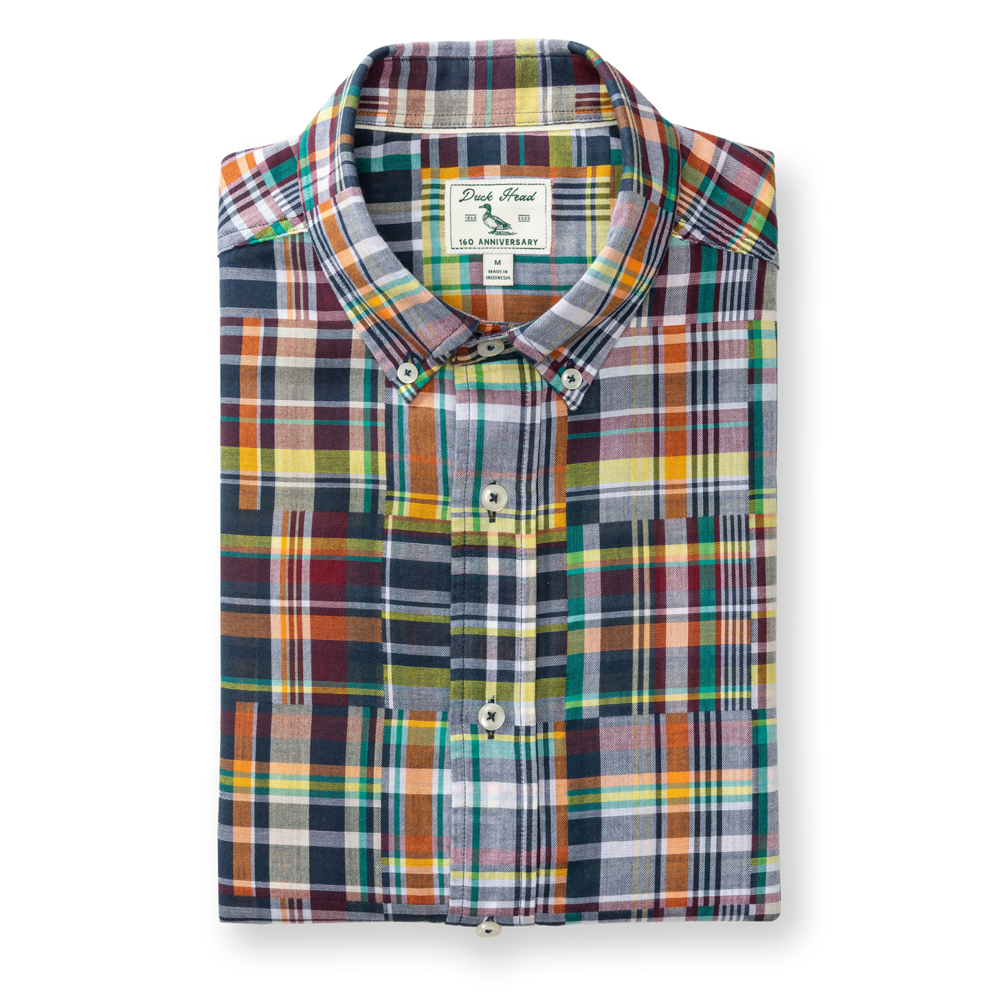 Duck Head Madras Sport Shirt - 160th Anniversary Edition