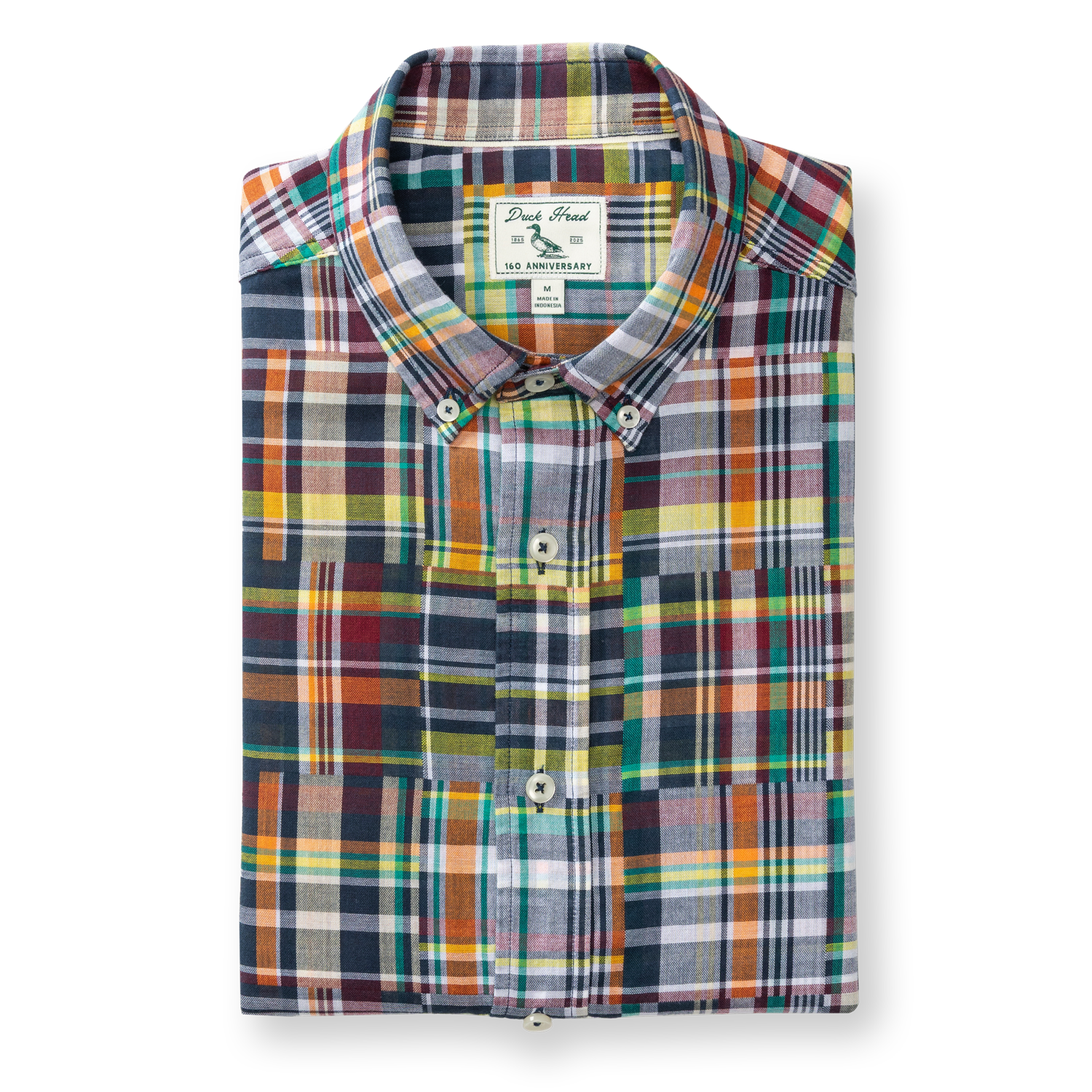Duck Head Madras Sport Shirt - 160th Anniversary Edition
