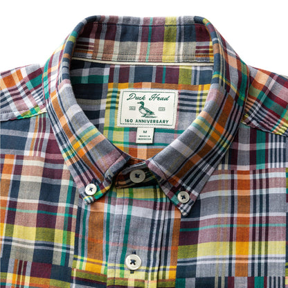 Duck Head Madras Sport Shirt - 160th Anniversary Edition