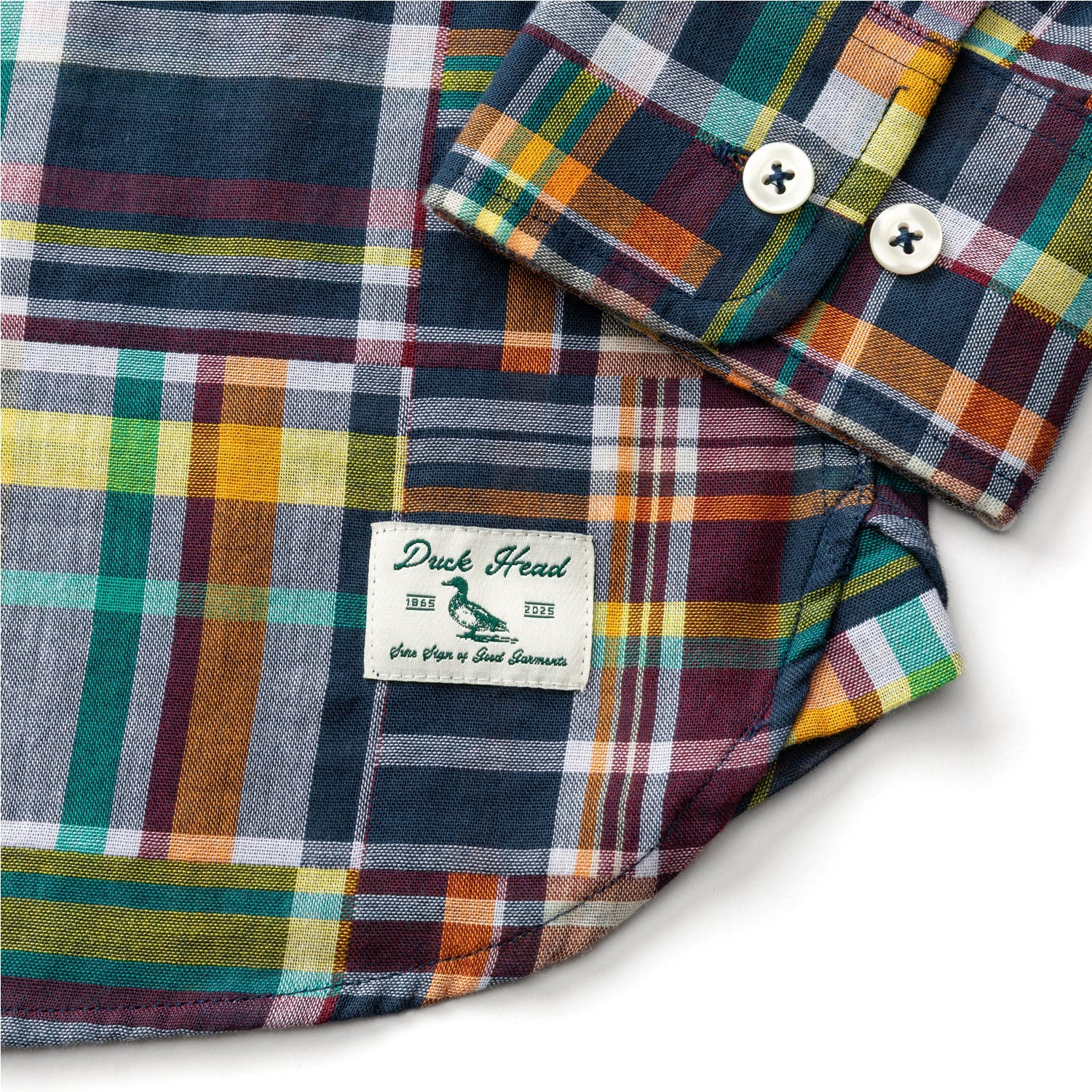 Duck Head Madras Sport Shirt - 160th Anniversary Edition