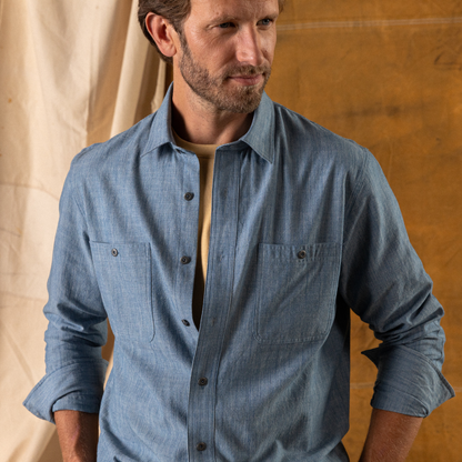 Duck Head Railroad Stripe Sport Shirt - 160th Anniversary Edition