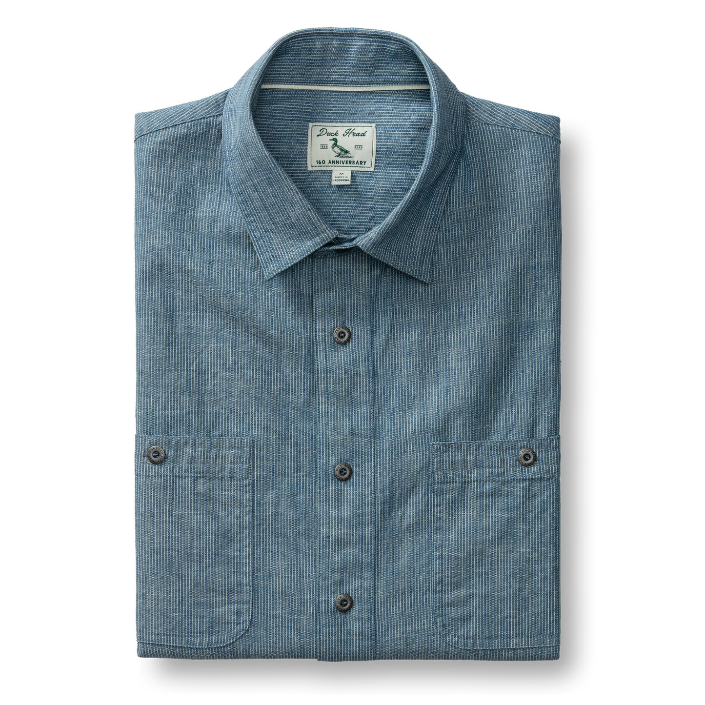 Duck Head Railroad Stripe Sport Shirt - 160th Anniversary Edition