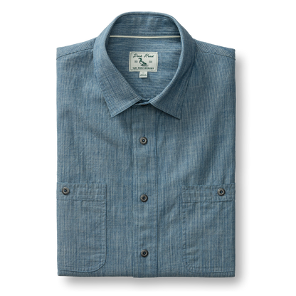 Duck Head Railroad Stripe Sport Shirt - 160th Anniversary Edition