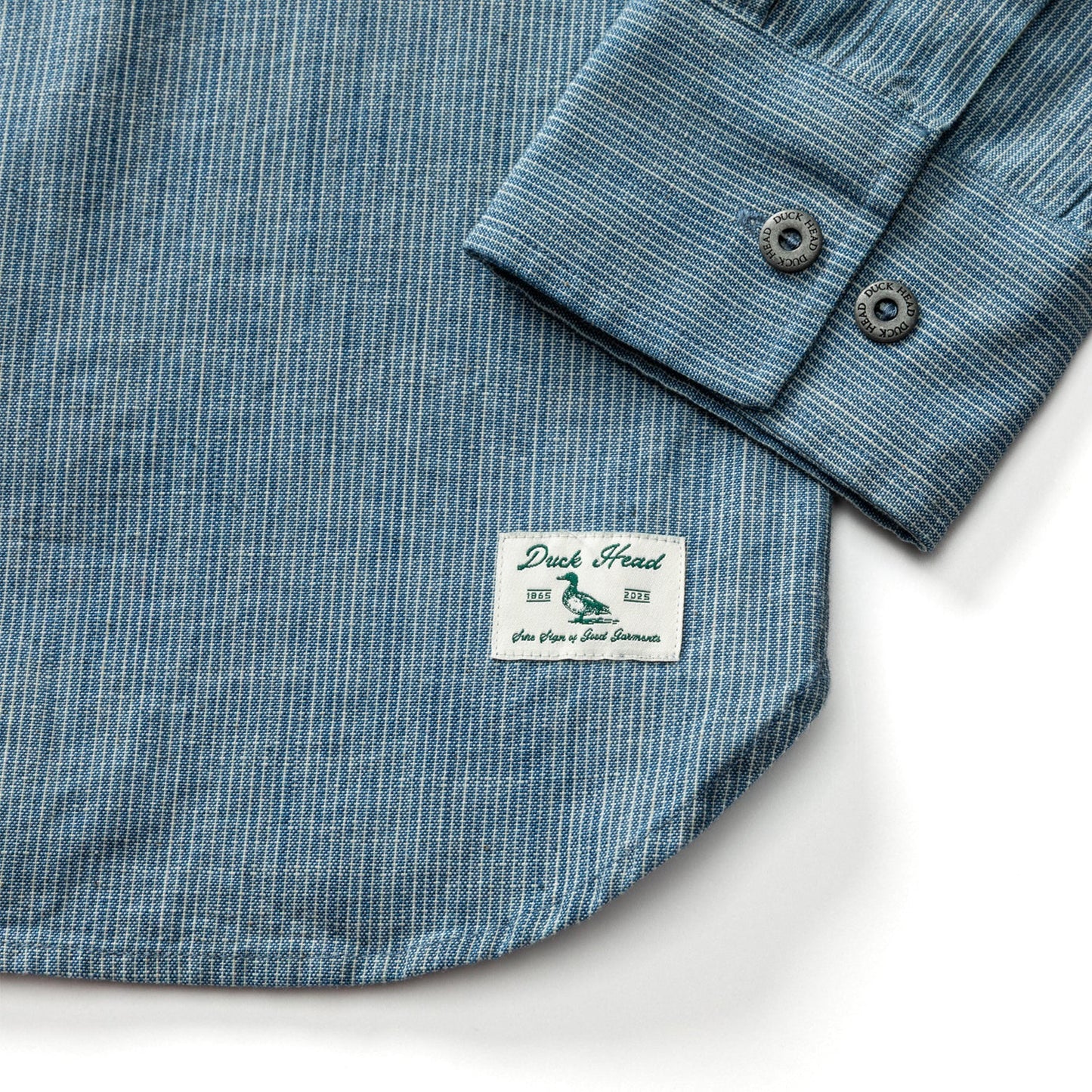 Duck Head Railroad Stripe Sport Shirt - 160th Anniversary Edition